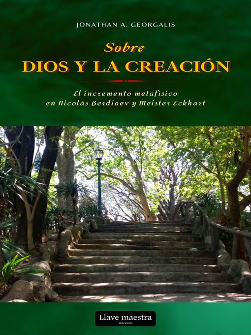 Title details for Sobre Dios y la creación by Jonathan Georgalis - Available